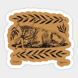 Taurus Sticker